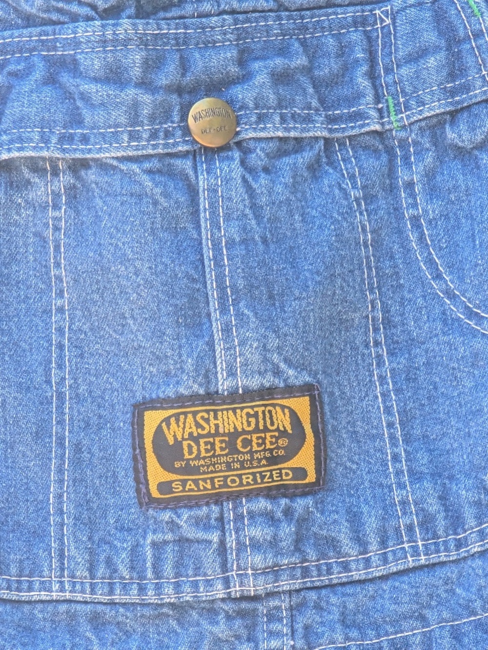 Washington Dee Cee Sanforized Classic Overalls - Picture 5 of 11